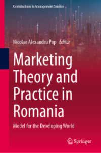 Marketing Theory and Practice in Romania : Model for the Developing World (Contributions to Management Science)
