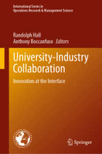 University-Industry Collaboration : Innovation at the Interface (International Series in Operations Research & Management Science)