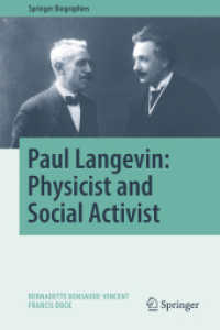 Paul Langevin: Physicist and Social Activist (Springer Biographies)