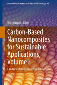 Carbon-Based Nanocomposites for Sustainable Applications, Volume I : Fundamentals and Material Innovations (Lecture Notes in Nanoscale Science and Technology)