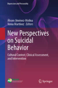 New Perspectives on Suicidal Behavior : Cultural Context, Clinical Assessment, and Intervention (Depression and Personality)