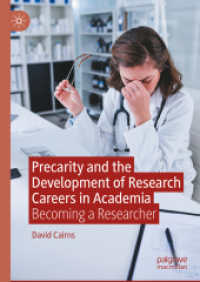 Precarity and the Development of Research Careers in Academia : Becoming a Researcher