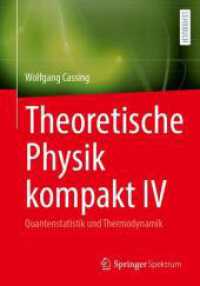 Theoretische Physik kompakt IV : Quantenstatistik und Thermodynamik