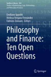 Philosophy and Finance: Ten Open Questions (Synthese Library)
