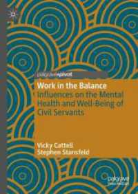 Work in the Balance : Influences on the Mental Health and Well-Being of Civil Servants
