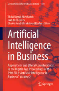 Artificial Intelligence in Business : Applications and Ethical Considerations in the Digital Age. Proceedings of the 19th SICB Artificial Intelligence in Business. Volume 2 (Lecture Notes in Networks and Systems 1503)