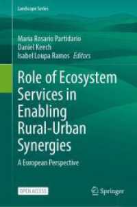 Role of Ecosystem Services in Enabling Rural-Urban Synergies : A European Perspective (Landscape Series)