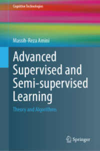 Advanced Supervised and Semi-supervised Learning : Theory and Algorithms (Cognitive Technologies)