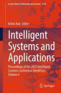 Intelligent Systems and Applications : Proceedings of the 2025 Intelligent Systems Conference (IntelliSys) Volume 4 (Lecture Notes in Networks and Systems 1554)
