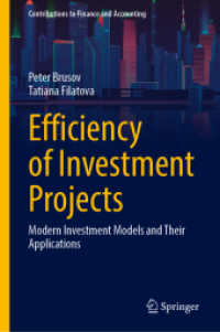 Efficiency of Investment Projects : Modern Investment Models and Their Applications (Contributions to Finance and Accounting)