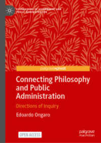 Connecting Philosophy and Public Administration : Directions of Inquiry (Foundations of Government and Public Administration)
