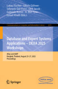 Database and Expert Systems Applications - DEXA 2025 Workshops : AISys and AI4IP, Bangkok, Thailand, August 25-27, 2025 Proceedings (Communications in Computer and Information Science)