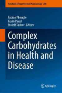 Complex Carbohydrates in Health and Disease (Handbook of Experimental Pharmacology)