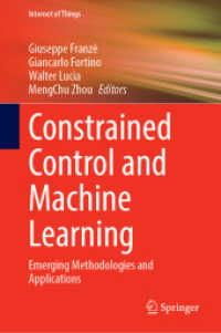 Constrained Control and Machine Learning : Emerging Methodologies and Applications (Internet of Things)