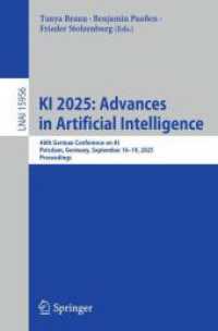 KI 2025: Advances in Artificial Intelligence : 48th German Conference on AI, Potsdam, Germany, September 16-19, 2025, Proceedings (Lecture Notes in Computer Science)