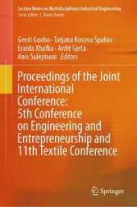 Proceedings of the Joint International Conference: 5th Conference on Engineering and Entrepreneurship and 11th Textile Conference (Lecture Notes on Multidisciplinary Industrial Engineering)