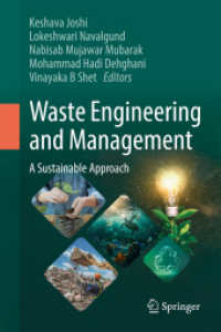 Waste Engineering and Management : A Sustainable Approach （2026. Approx. 450 p. 235 mm）