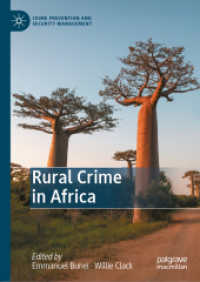 Rural Crime in Africa (Crime Prevention and Security Management) （2026. Approx. 250 p. 210 mm）