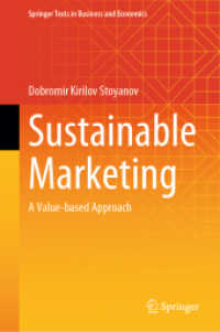 Sustainable Marketing : A Value-based Approach (Springer Texts in Business and Economics)