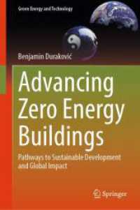 Advancing Zero Energy Buildings : Pathways to Sustainable Development and Global Impact (Green Energy and Technology) （2026. Approx. 180 p. 1 illus. 235 mm）