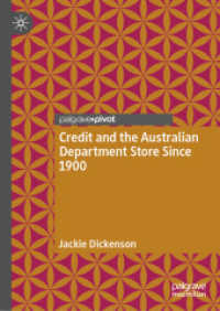 Credit and the Australian Department Store Since 1900 （2026. iv, 195 S. IV, 195 p. 11 illus., 10 illus. in color. 210 mm）