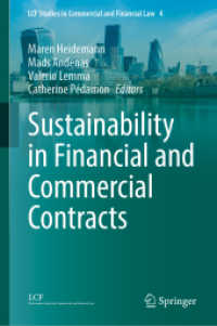 Sustainability in Financial and Commercial Contracts : DE (LCF Studies in Commercial and Financial Law)