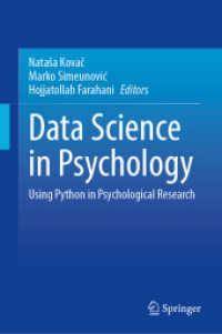 Data Science in Psychology : Using Python in Psychological Research