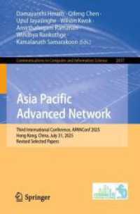 Asia Pacific Advanced Network : Third International Conference, APANConf 2025, Hong Kong, China, July 31, 2025, Revised Selected Papers (Communications in Computer and Information Science)