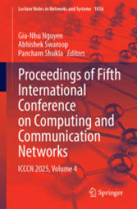 Proceedings of Fifth International Conference on Computing and Communication Networks : ICCCN 2025, Volume 4.DE (Lecture Notes in Networks and Systems)