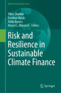 Risk and Resilience in Sustainable Climate Finance (World Sustainability Series)