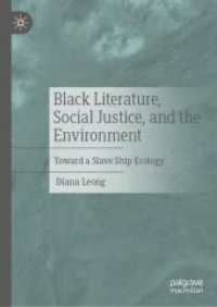 Black Literature, Social Justice, and the Environment : Toward a Slave Ship Ecology