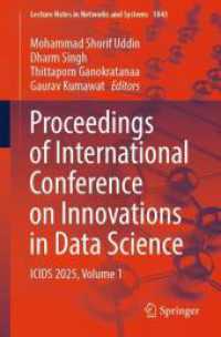 Proceedings of International Conference on Innovations in Data Science : ICIDS 2025, Volume 1.DE (Lecture Notes in Networks and Systems)