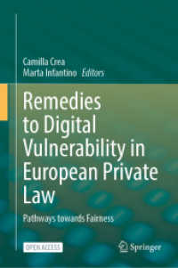 Remedies to Digital Vulnerability in European Private Law : Pathways towards Fairness