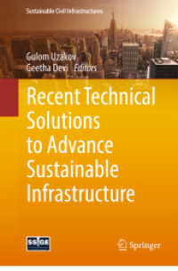 Recent Technical Solutions to Advance Sustainable Infrastructure : DE (Sustainable Civil Infrastructures)