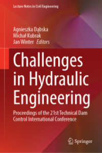 Challenges in Hydraulic Engineering : Proceedings of the 21st Technical Dam Control International Conference (Lecture Notes in Civil Engineering)