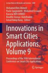 Innovations in Smart Cities Applications. Volume 9 : Proceedings of the 10th International Conference on Smart City Applications (Lecture Notes in Networks and Systems)