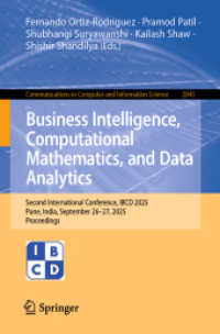 Business Intelligence, Computational Mathematics, and Data Analytics : Second International Conference, IBCD 2025, Pune, India, September 26-27, 2025, Proceedings (Communications in Computer and Information Science)