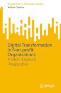 Digital Transformation in Non-profit Organizations : A Multi-Layered Perspective (SpringerBriefs in Information Systems)