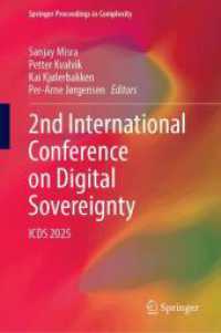 2nd International Conference on Digital Sovereignty : ICDS 2025.DE (Springer Proceedings in Complexity)