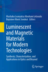 Luminescent and Magnetic Materials for Modern Technologies : Synthesis, Characterization, and Applications in Optics and Beyond