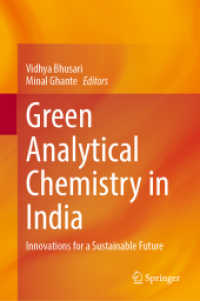 Green Analytical Chemistry in India : Innovations for a Sustainable Future
