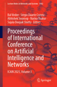 Proceedings of International Conference on Artificial Intelligence and Networks : ICAIN 2025, Volume 3.DE (Lecture Notes in Networks and Systems)