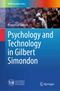 Psychology and Technology in Gilbert Simondon (Unipa Springer Series)