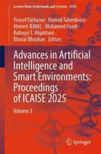 Advances in Artificial Intelligence and Smart Environments: Proceedings of ICAISE 2025 : Volume 3 (Lecture Notes in Networks and Systems)