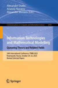 Information Technologies and Mathematical Modelling. Queueing Theory and Related Fields : 24th International Conference, ITMM 2025, Krasnoyarsk, Russia, October 20-25, 2025, Revised Selected Papers (Communications in Computer and Information Science)