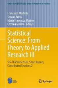 Statistical Science: From Theory to Applied Research III : SIS-FENStatS 2026, Short Papers, Contributed Sessions 2 (Italian Statistical Society Series on Advances in Statistics)