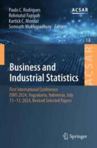 Business and Industrial Statistics : First International Conference, ISBIS 2024, Yogyakarta, Indonesia, July 11-13, 2024, Revised Selected Papers (Advances in Computer Science Applications and Research)