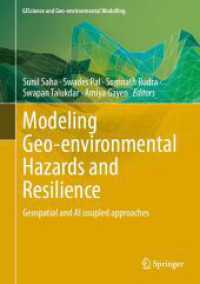 Modeling Geo-environmental Hazards and Resilience : Geospatial and AI coupled approaches (GIScience and Geo-environmental Modelling)