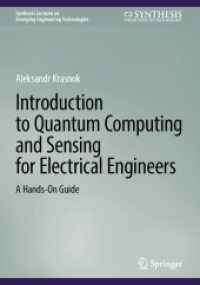 Introduction to Quantum Computing and Sensing for Electrical Engineers : A Hands-On Guide (Synthesis Lectures on Emerging Engineering Technologies)