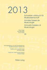 Schweizer Jahrbuch f&uuml;r Musikwissenschaft- Annales Suisses de Musicologie- Annuario Svizzero di Musicologia (Schweizer Jahrbuch f&uuml;r Musikwissenschaft)